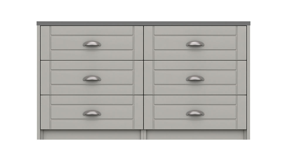 Thumbnail: SKYE RANGE 3 DRAWER DOUBLE CHEST