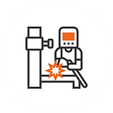 Welding process icon