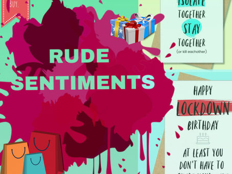 We are Happy to Serve you! -Rude Sentiments-