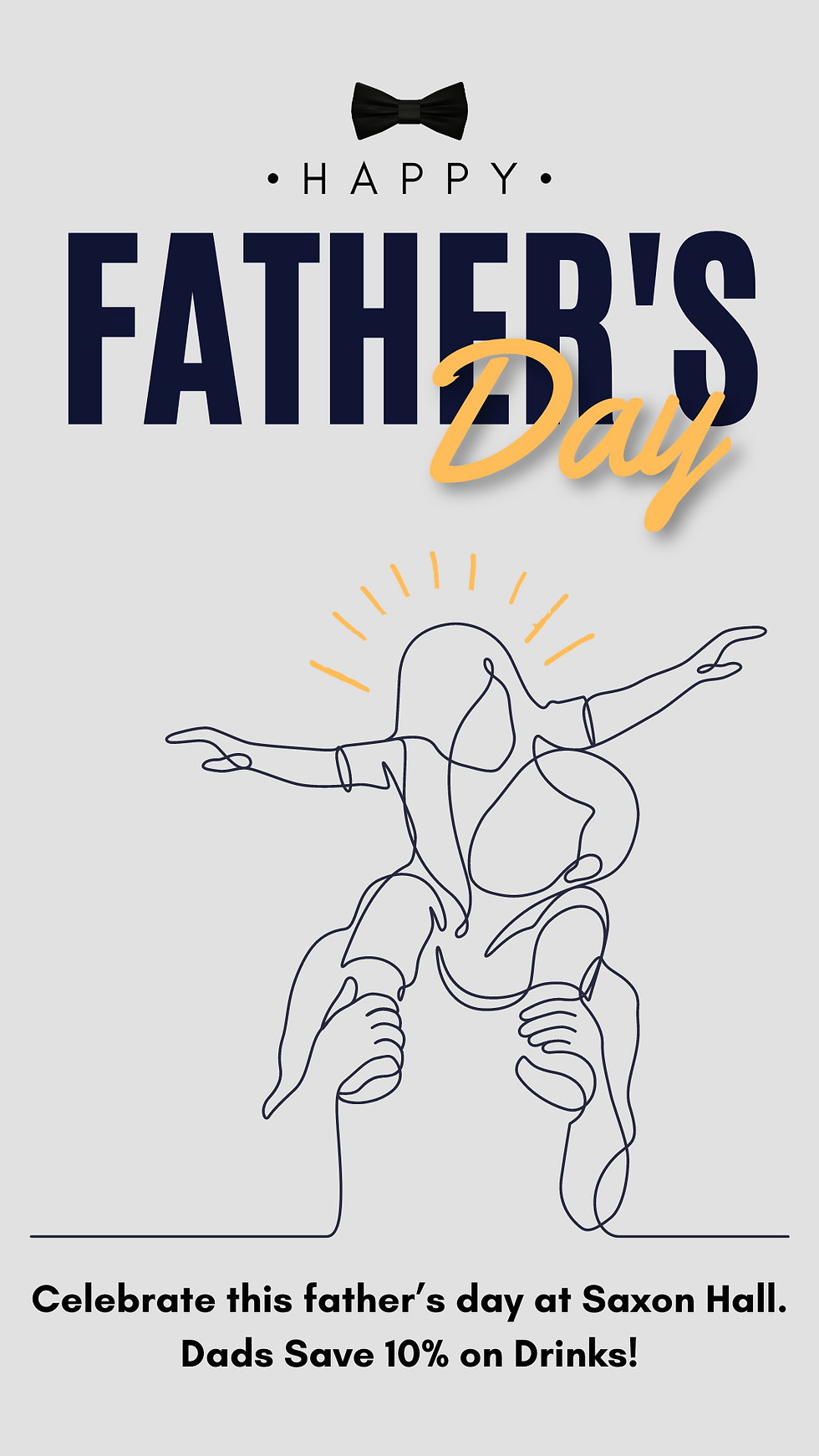 Father's Day email sent to incentivize repeat business