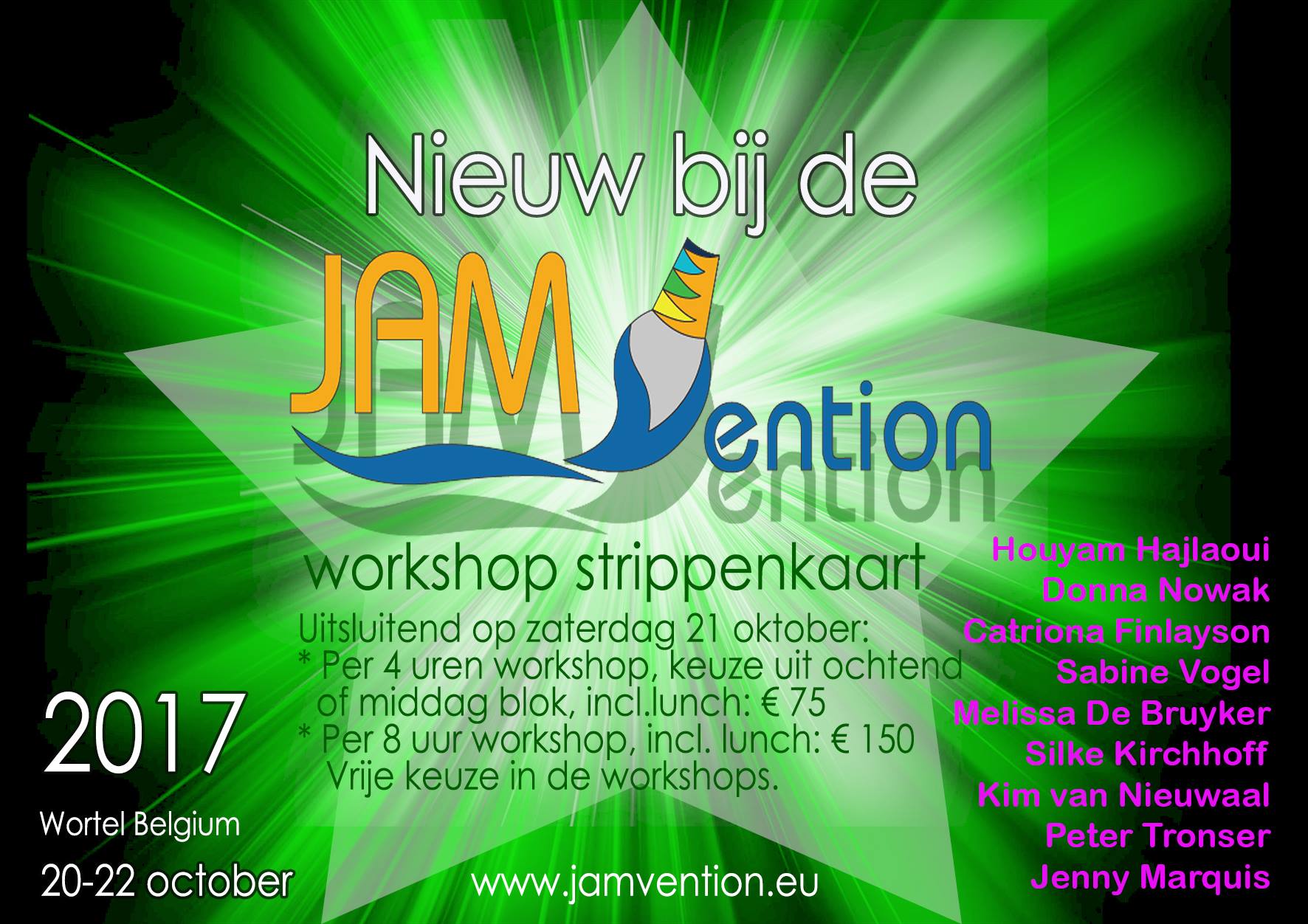 Melicious Paints op JAMvention!