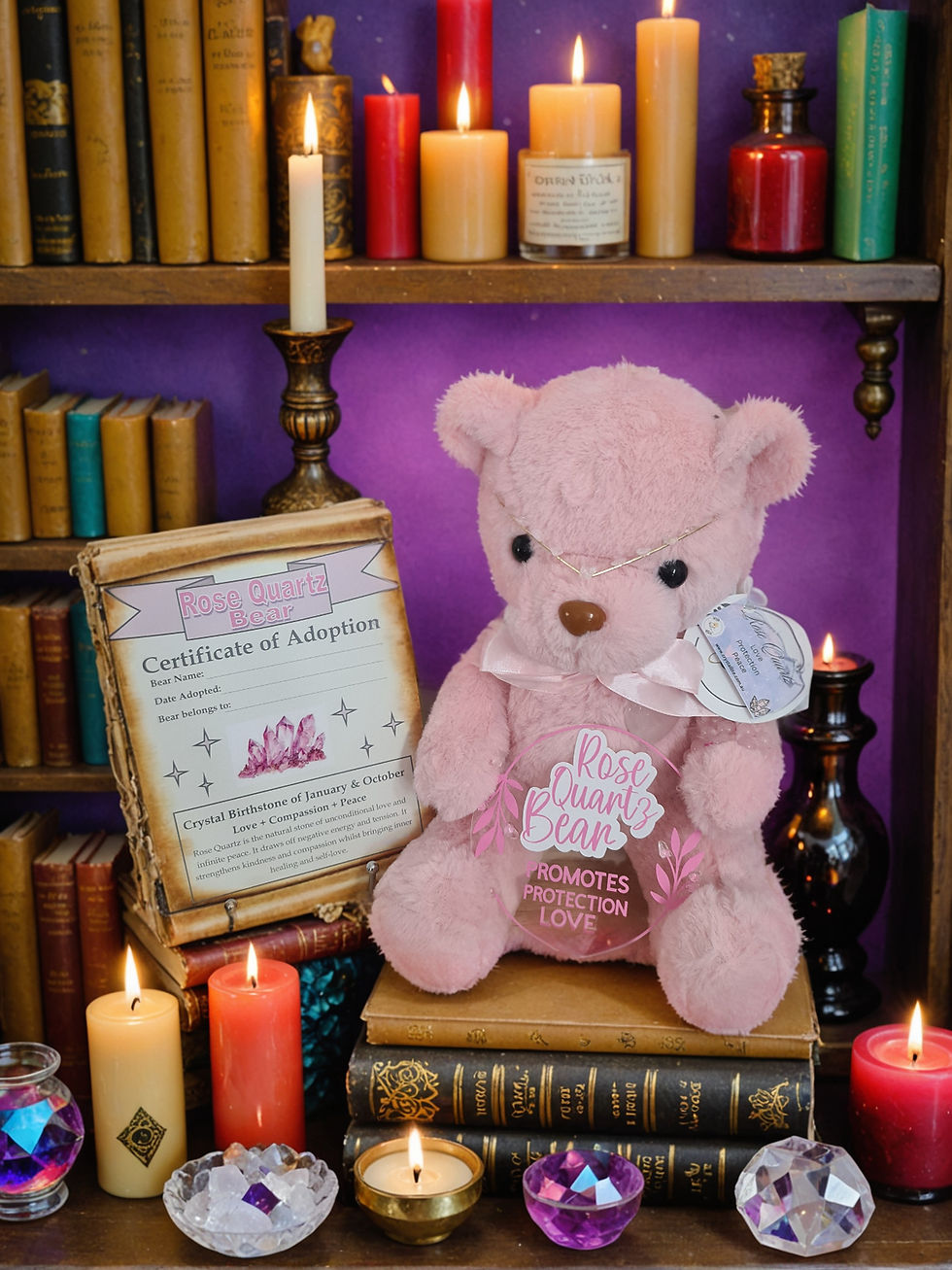 Thumbnail: 30cm, Sleep Bear, Protection Bear, Anxiety Bear, Wealth Bear, Strength Bear