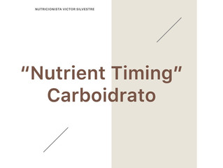 Nutrient Timing