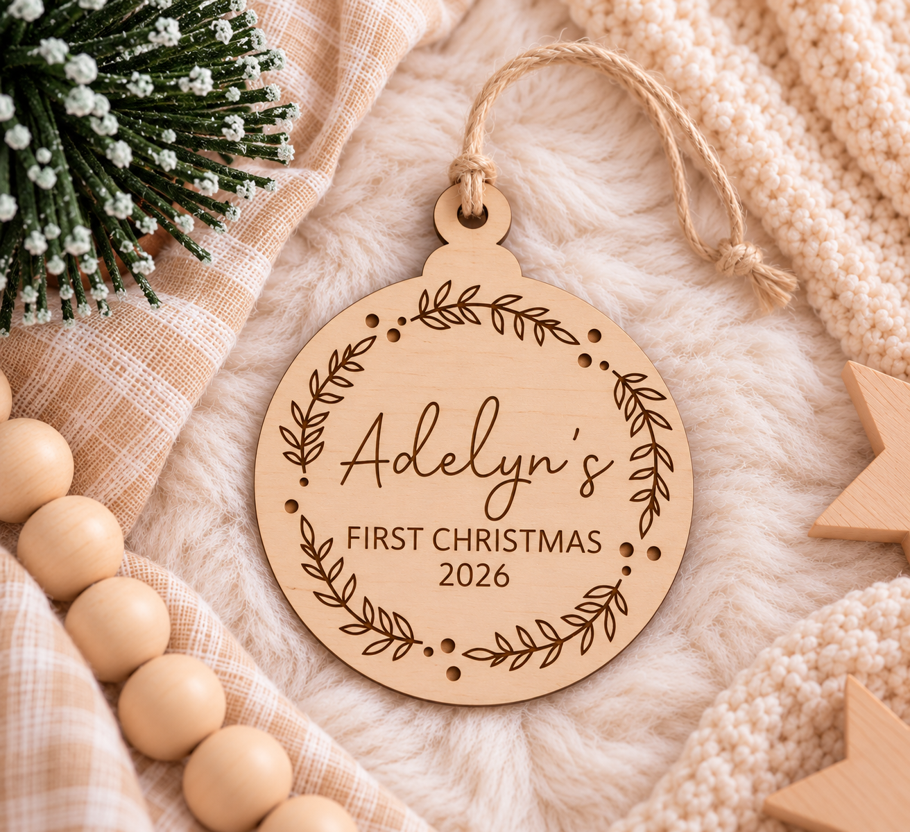 First Christmas Bauble