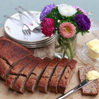 Bananencake variatie! (glutenvrij/lactosevrij/exorfinevrij)