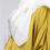 Thumbnail: Beatriz - Double Silk Shirt with Batwing Sleeve - Lime