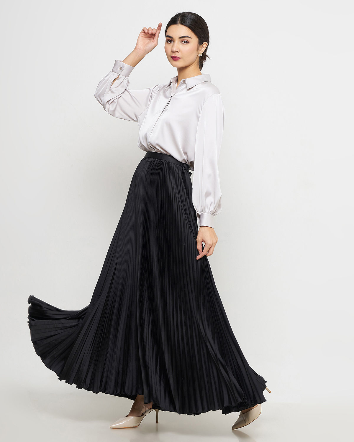 ZP Signature Plise Skirt in Shade Irish
