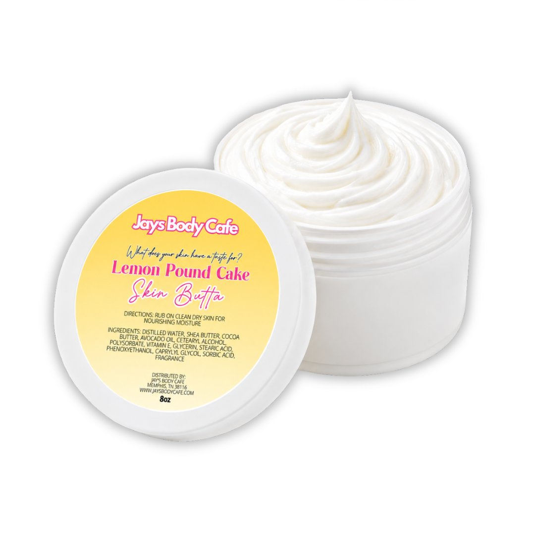 Lemon Pound Cake Skin Butta