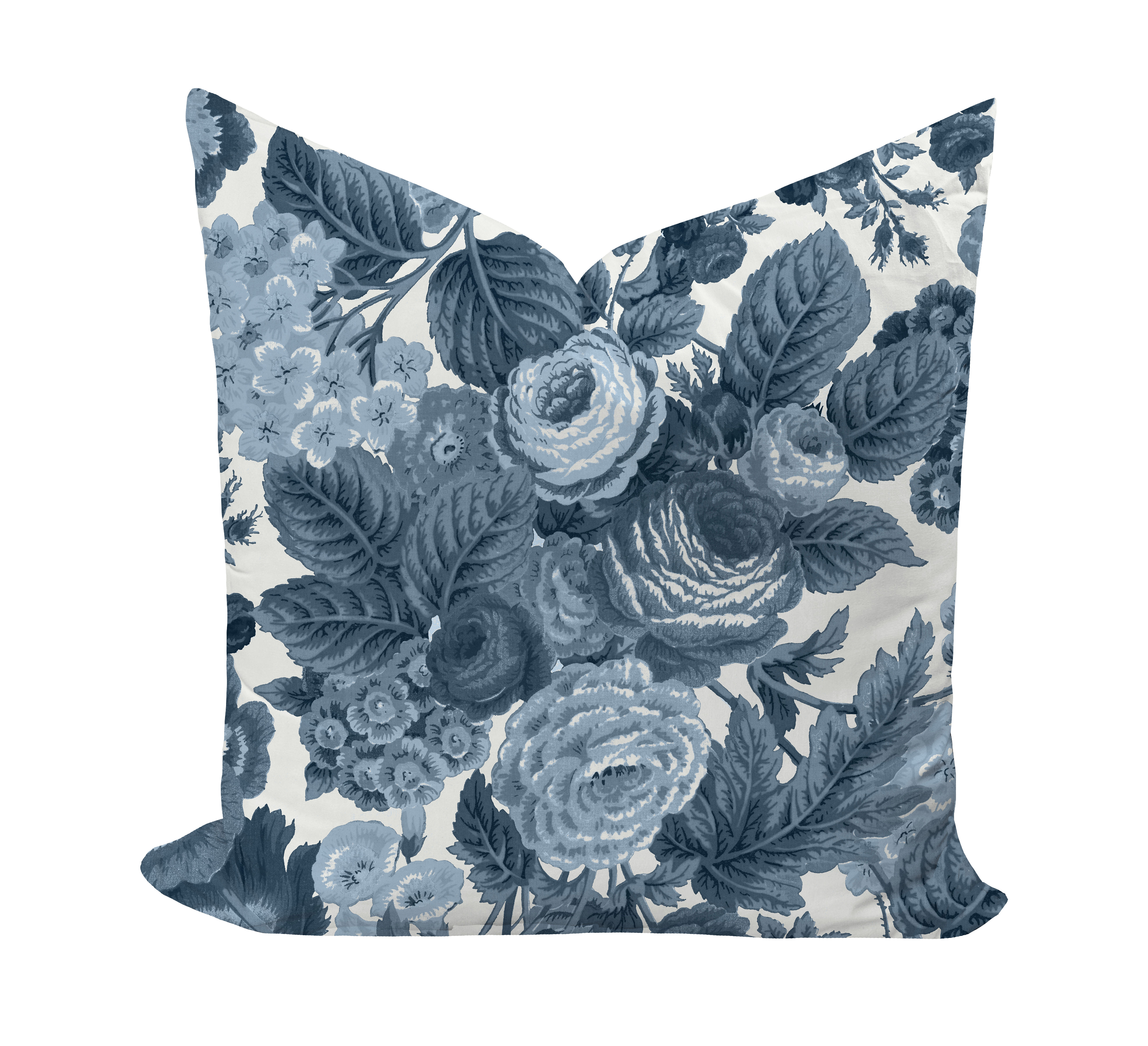 Martha in Blue Pillow Cover