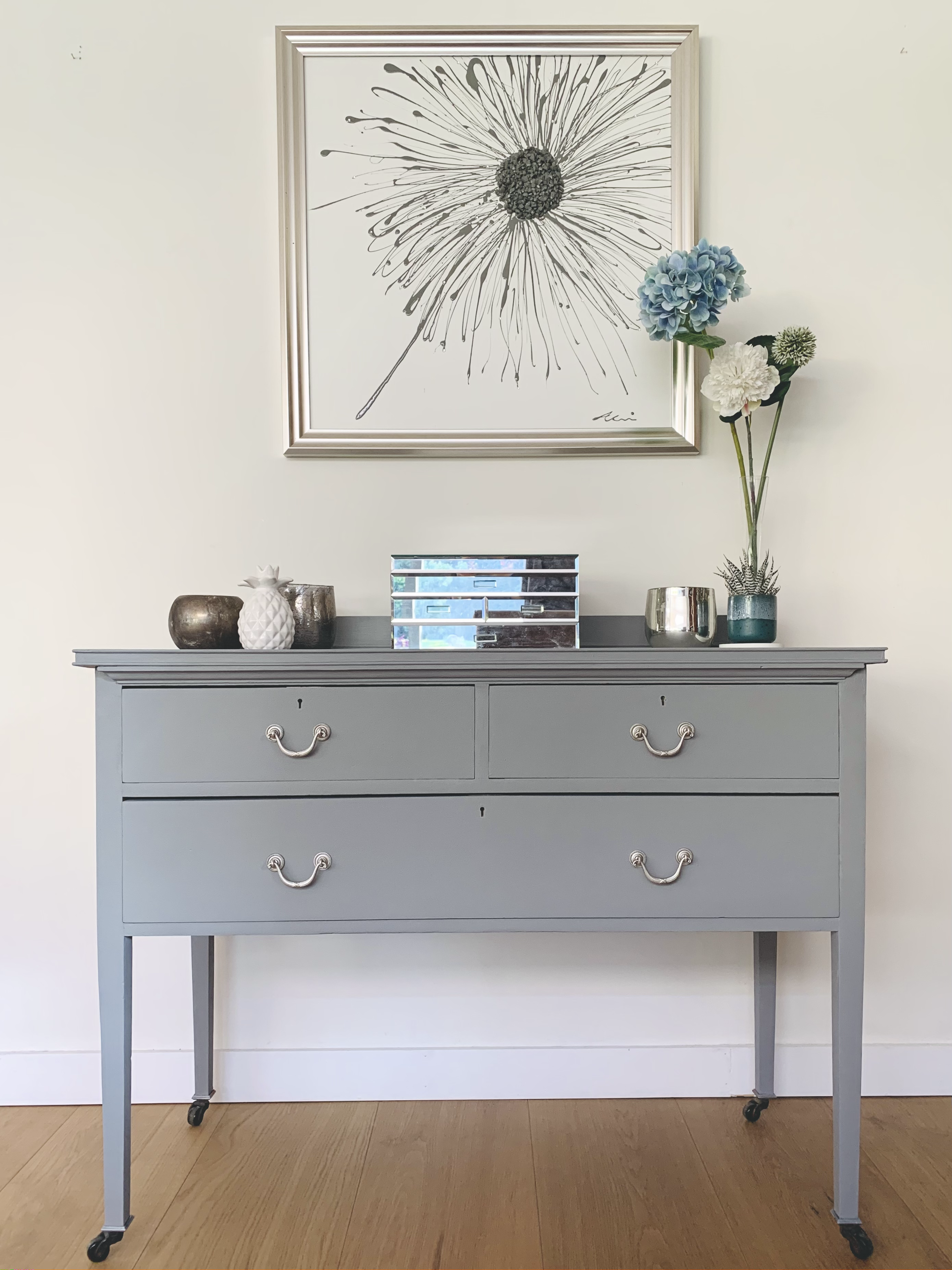 French Grey Dresser