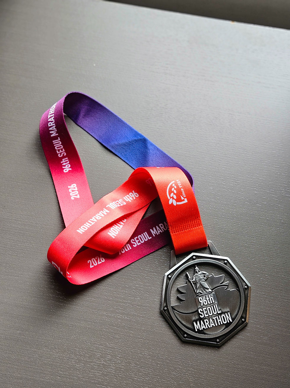 跑，不為一塊牌，而是為日後驀然回首，能對自己笑道一句：我努力過。