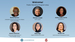 Public Narrative Program Welcomes Six Leaders