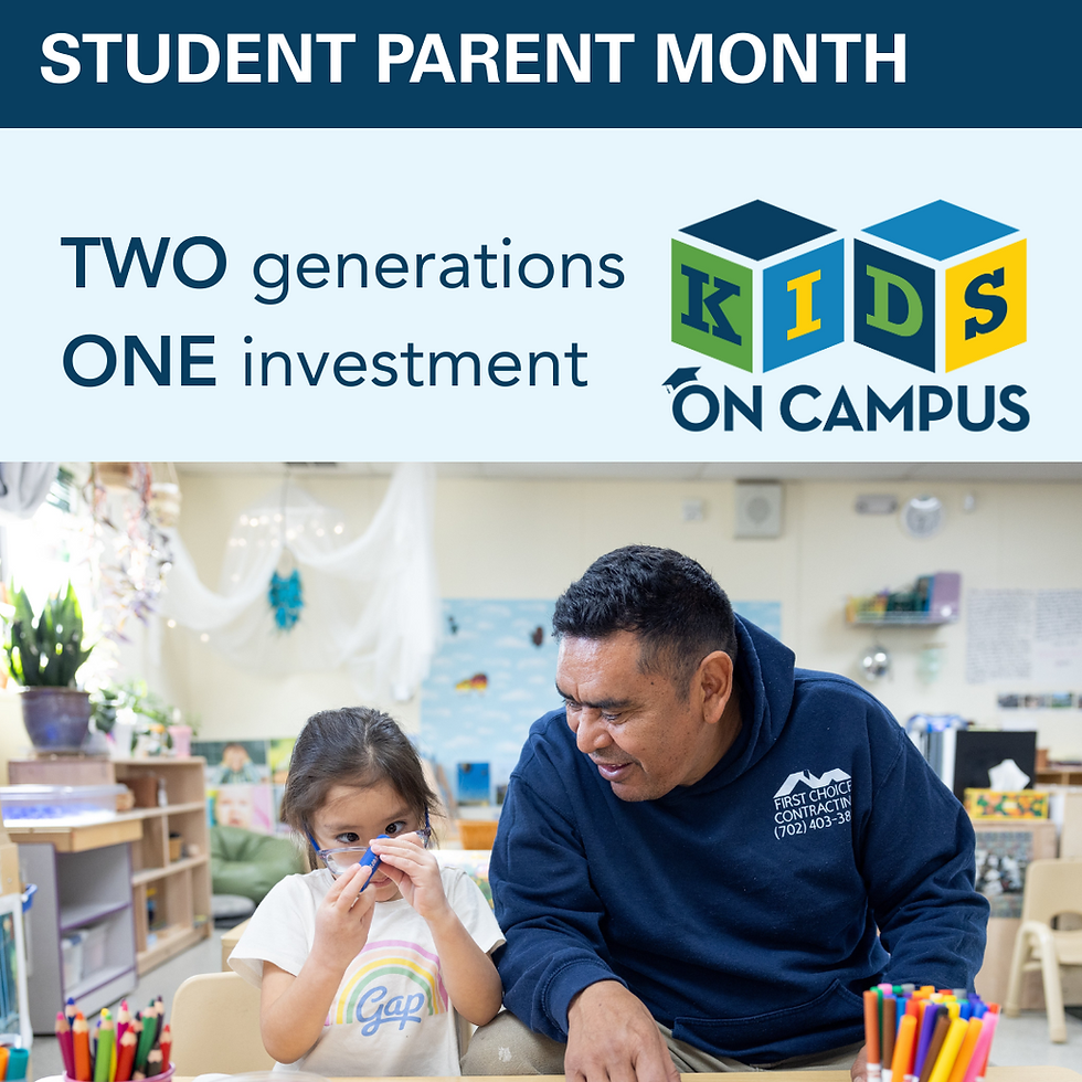 Student Parent Month by Kids on Campus