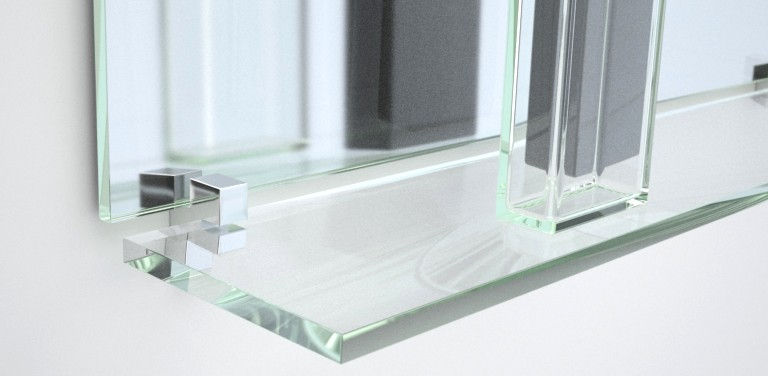 spejl hylde med glas 768-376