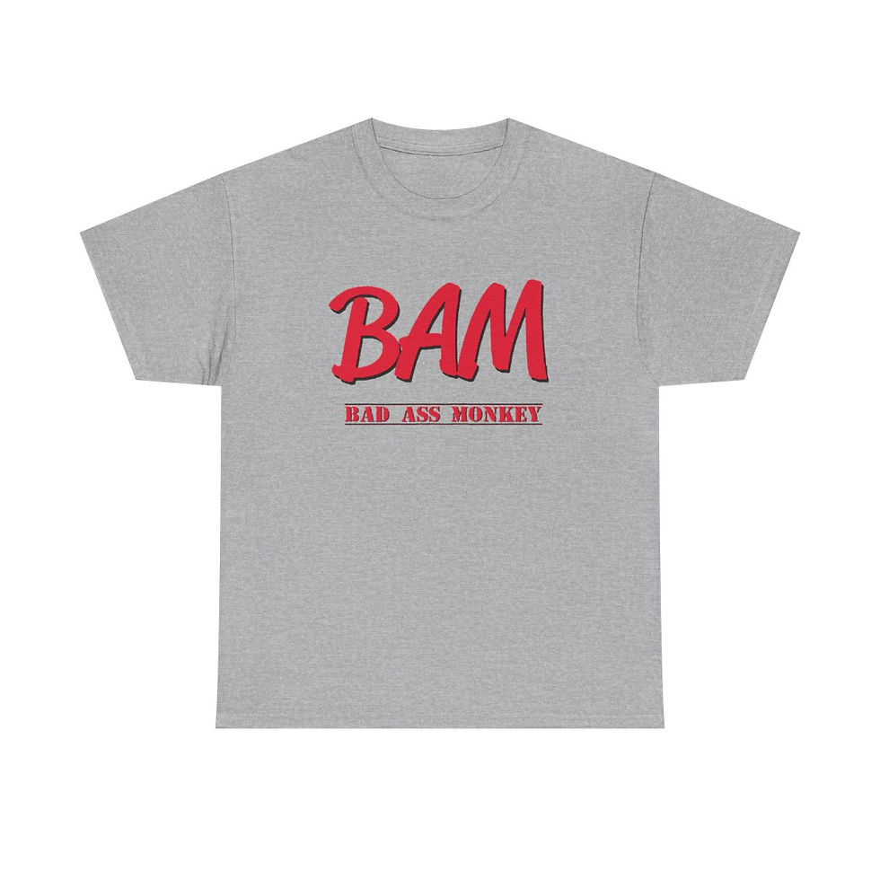 Thumbnail: Original - "BAM" T-Shirt / Front and Back 