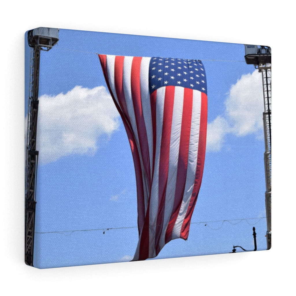"Old Glory Flying High" - Canvas Gallery Wraps
