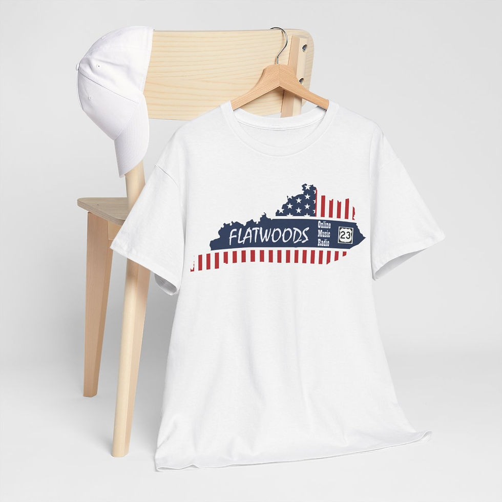 Thumbnail: Flatwoods Online Radio Unisex Heavy Cotton Tee