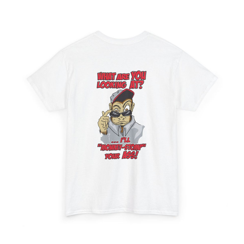 Thumbnail: Original - "BAM" T-Shirt / Front and Back 