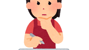 シフト作成をする女性