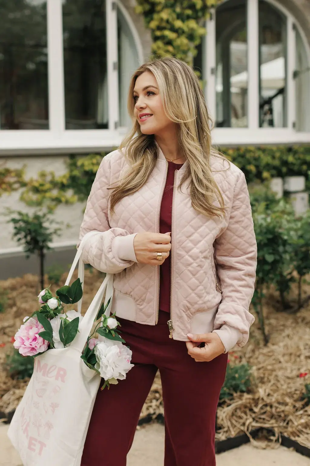 Homelee Wyld Bomber | Quilted Rose