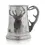 Thumbnail: AE Williams Pewter Stag Tankard with Antler Handle