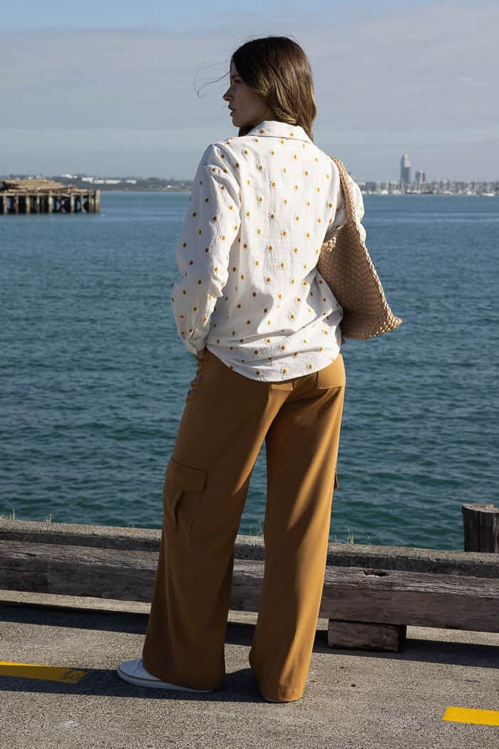 Thumbnail: Augustine Harper Cargo Pant Caramel