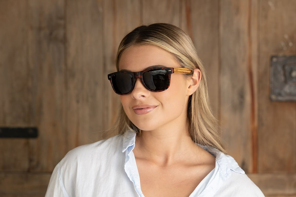 Electric Pukeko Sunglasses - Betty Tortoise
