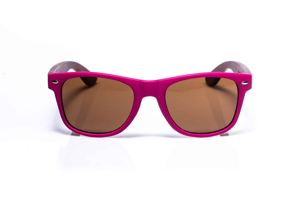 Electric Pukeko Sunglasses - Penelope Pink