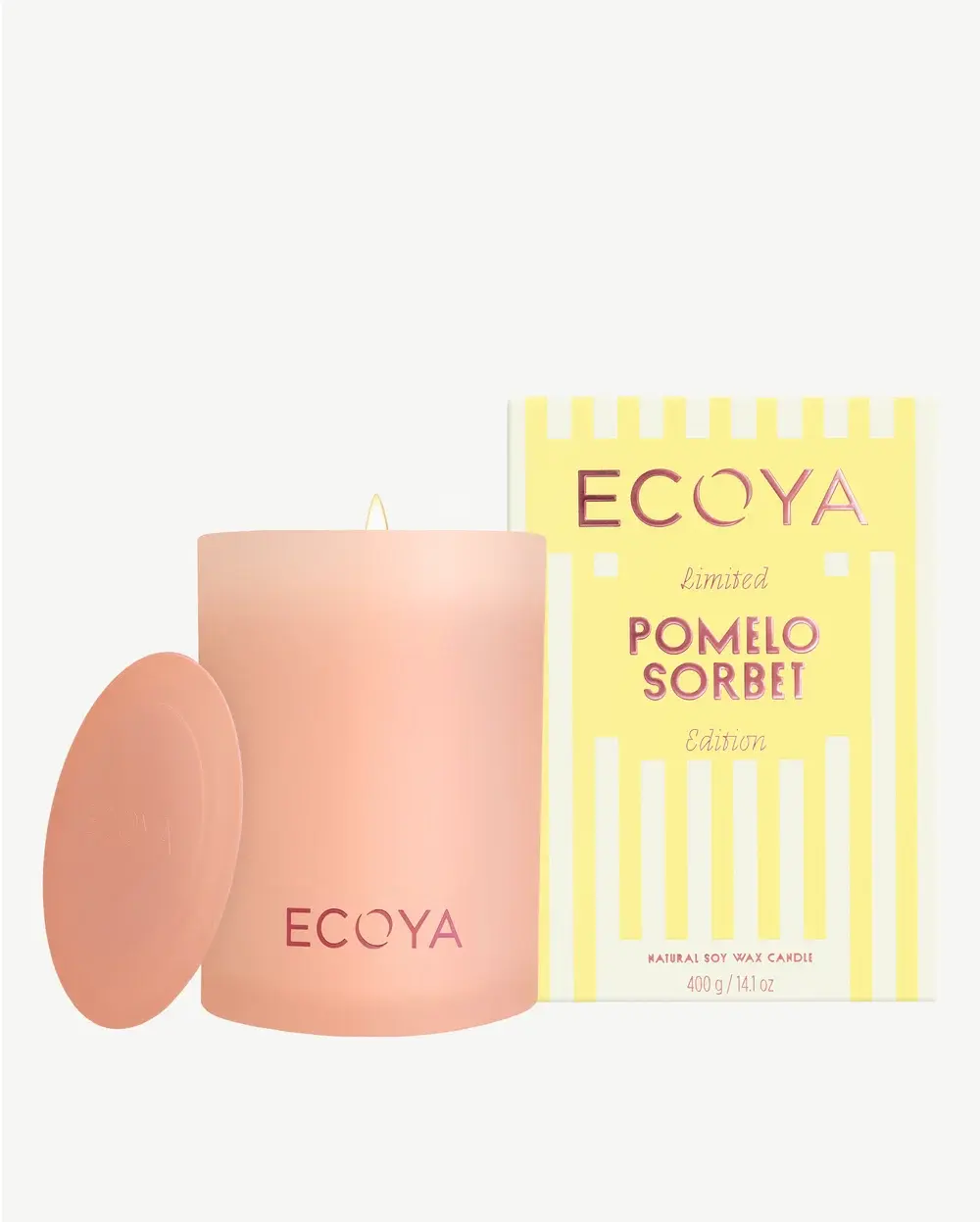 Ecoya Madison Candle 400g | Pomelo Sorbet