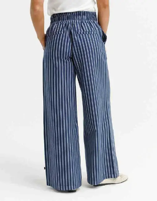 Thumbnail: Homelee Sawyer Pant - Navy Stripes