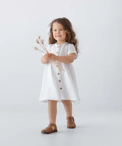 Thumbnail: Stevie Rose Harley Dress -White/Pink/Sage