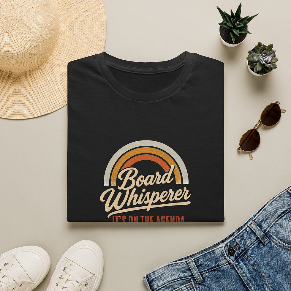 Thumbnail: "Board Whisperer - It's On the Agenda" T-Shirt