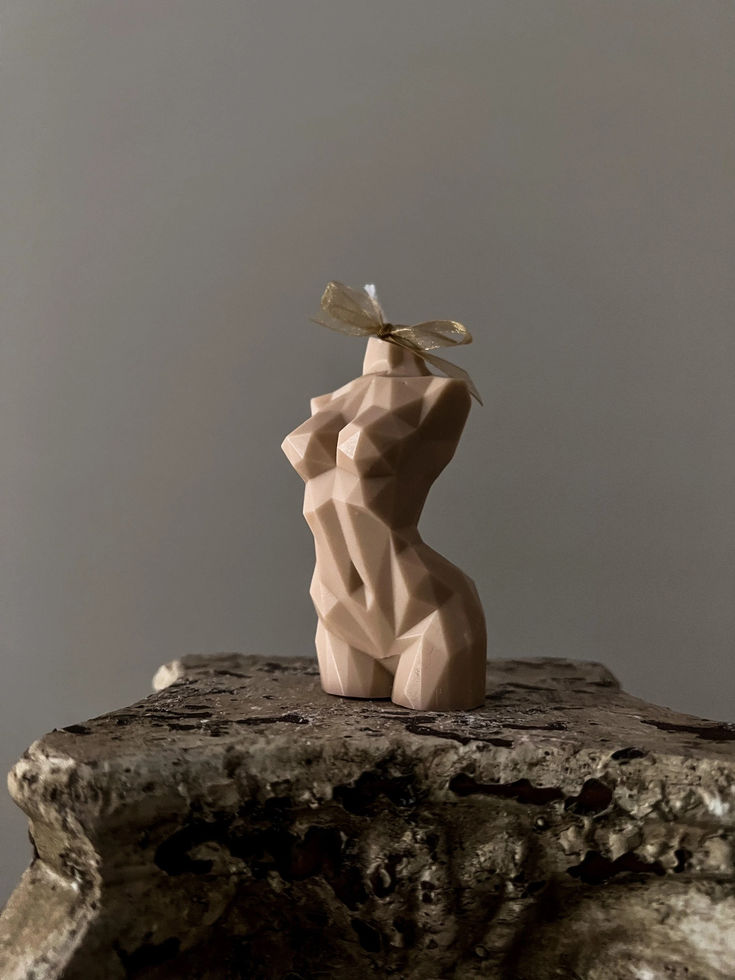 Hand-poured body candles