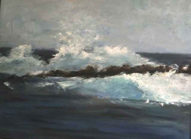 The Big Splash 22x27, framed.jpg