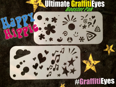 Happy Hippie GraffitiEyes Booster Pak