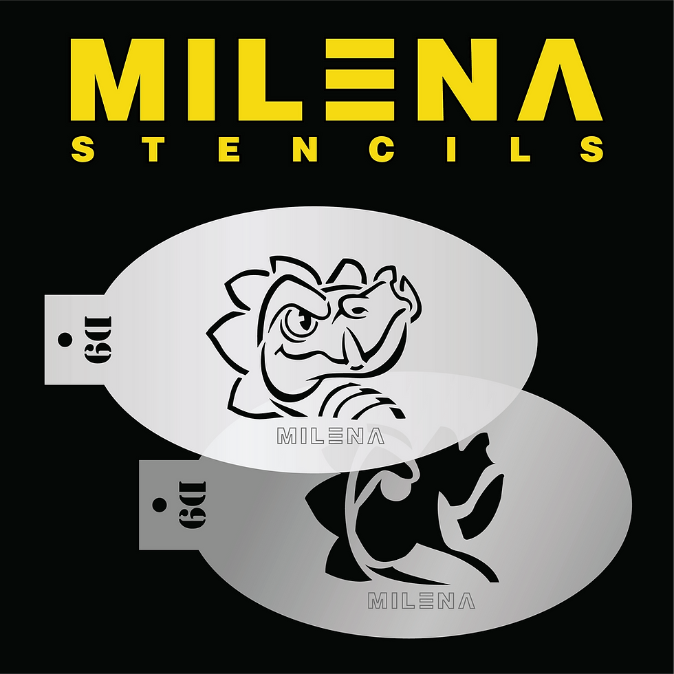 Milena Stencil - D9