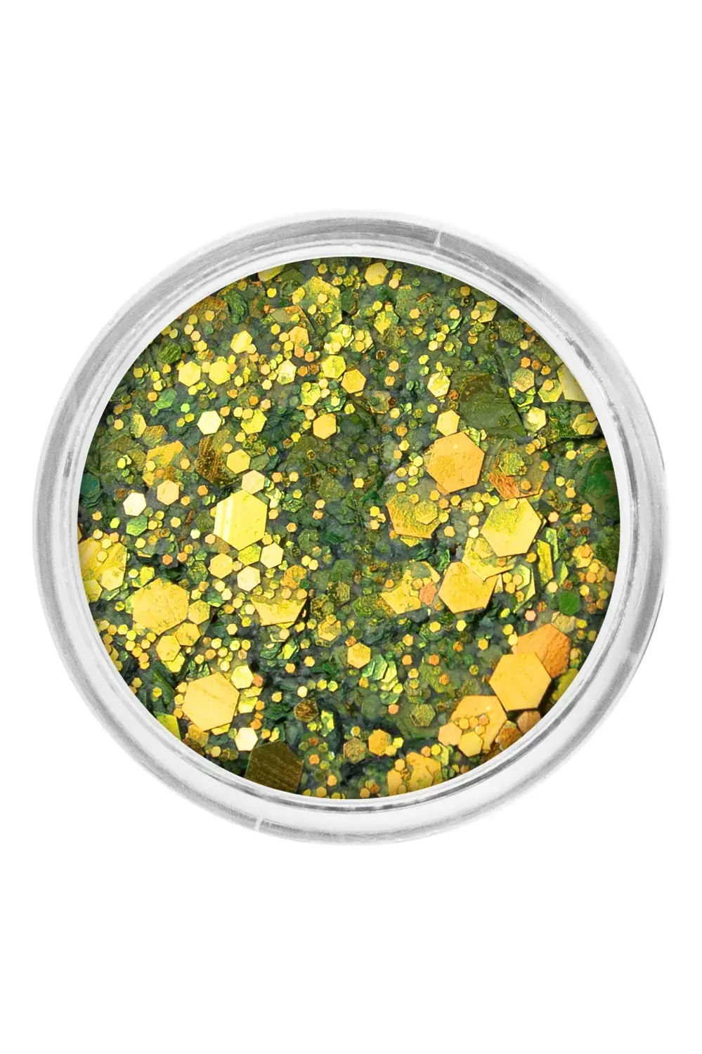 PXP Pressed Chunky Holographic Glitter Cream Atmosphere in 10ml pot