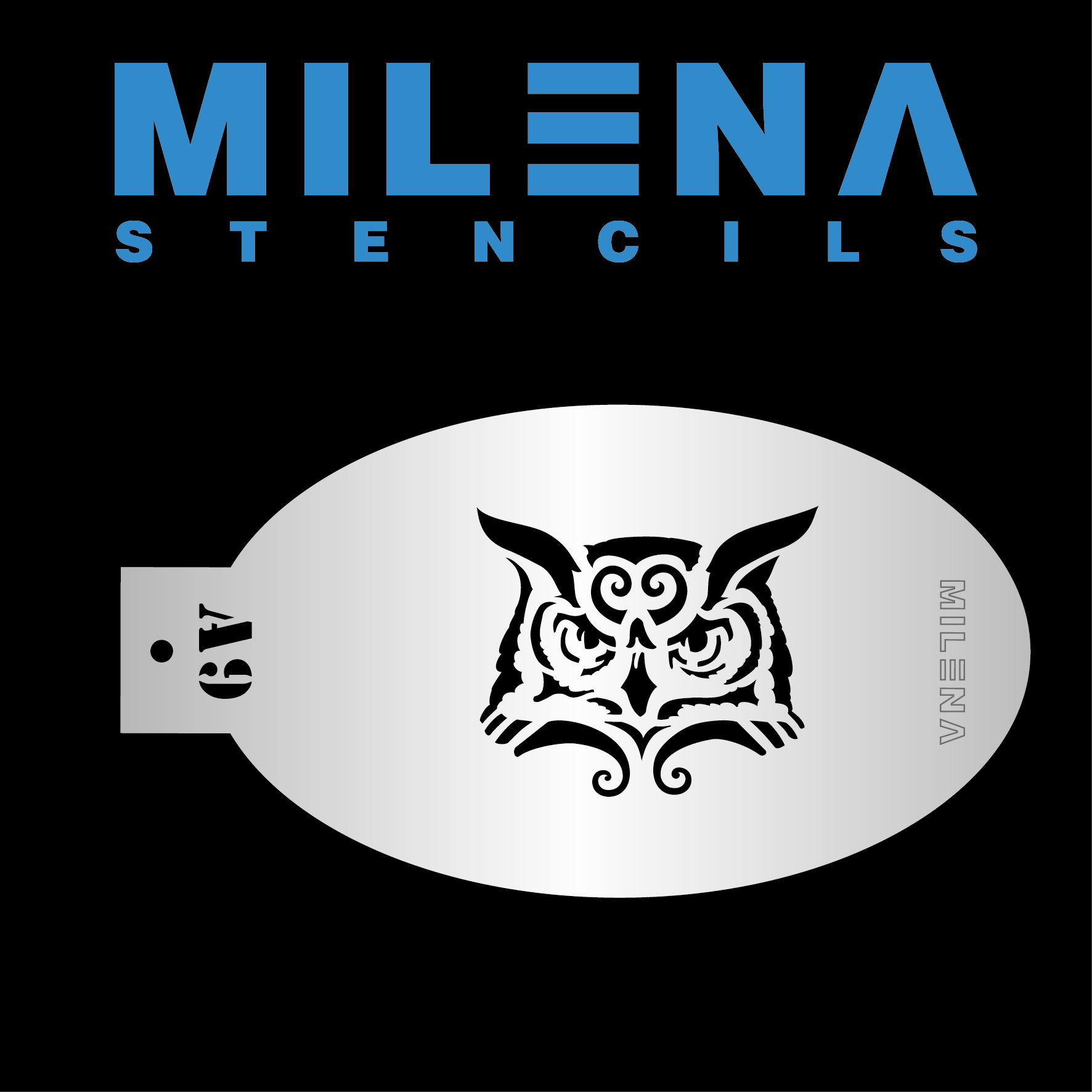 Milena Stencil - A9