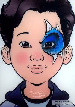 Sparkling Faces Board - Kai