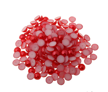 Thumbnail: Half Pearls - 10mm  (25pcs)