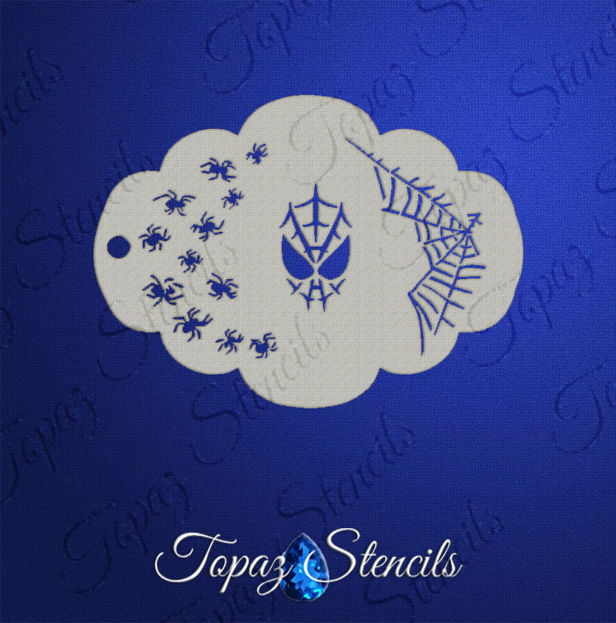 Topaz Stencils -  Spiderman Mirror Eyes