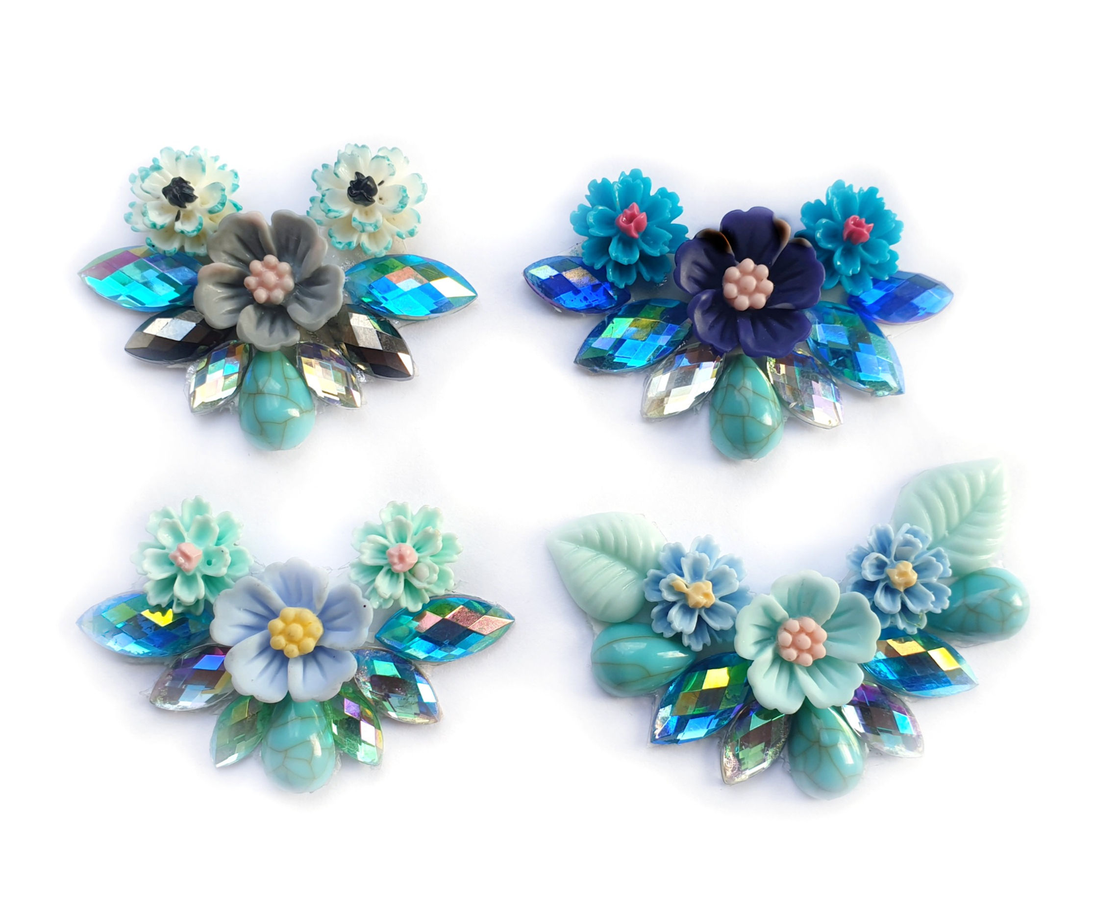 Glittergem Frozen -  4pc Cluster set