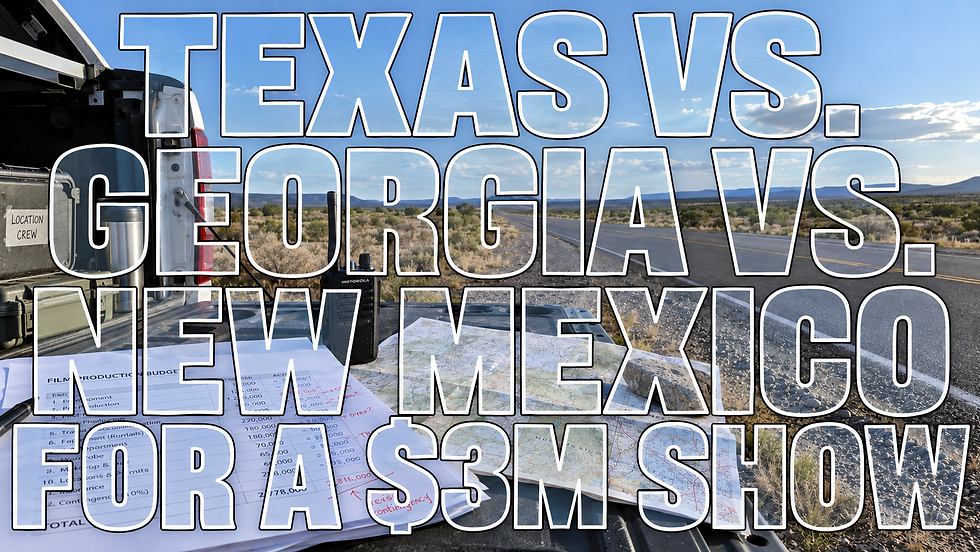 Texas vs. Georgia vs. New Mexico for a $3M show.