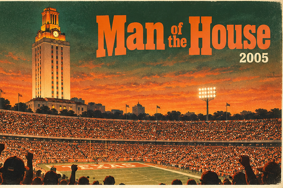 Man of the House got something no other film has gotten from the University of Texas.