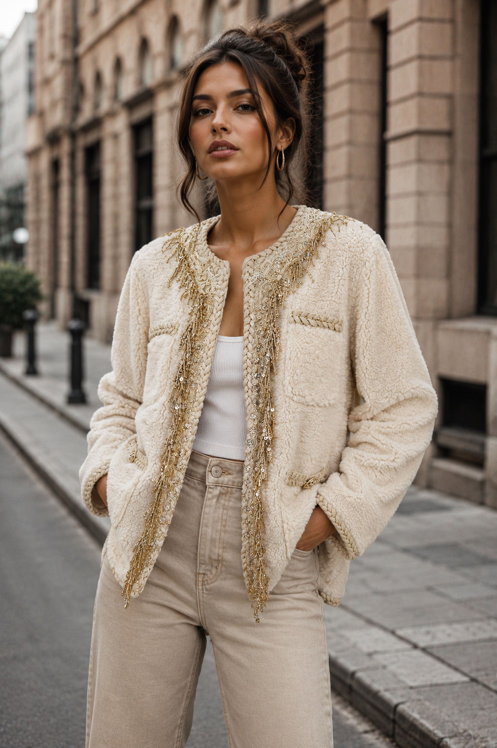 Ivory Nomad Jacket