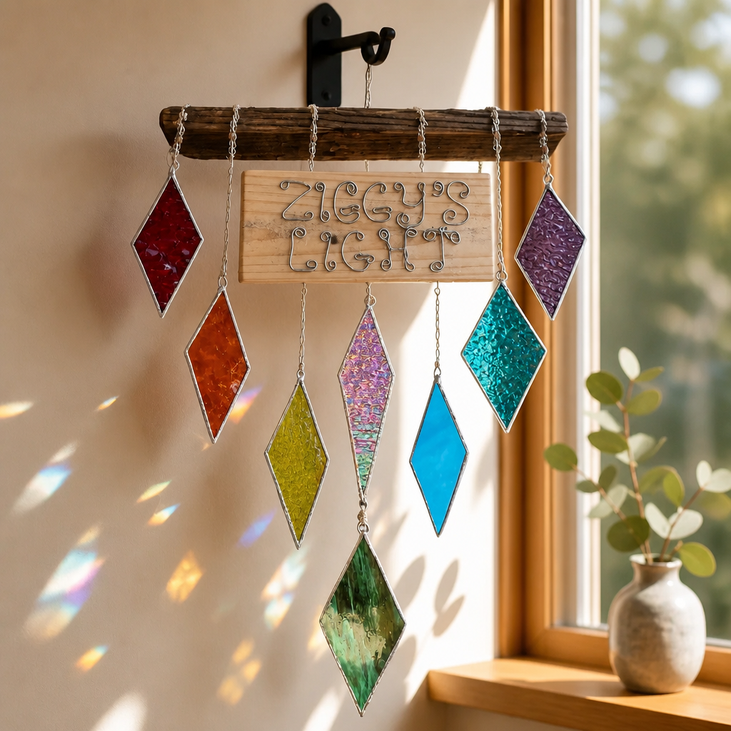 Ziggy’s Light | Suncatcher Mobile