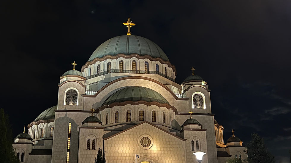 Lugares que ver en Belgrado - Templo San Sava