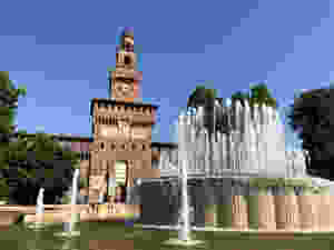 Fachada Castillo Sforzesco