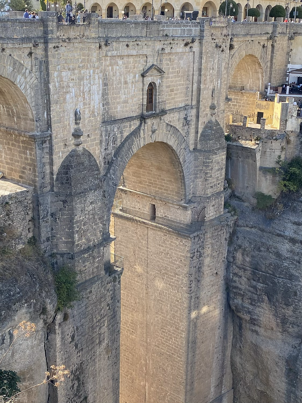 Imagen del Puente Nuevo de Ronda desde el mirador de Aldehuela