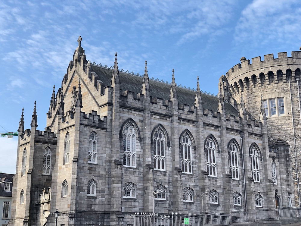 Fachada Castillo Dublin historia